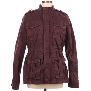 Lightly worn Cargo jacket; great fall look